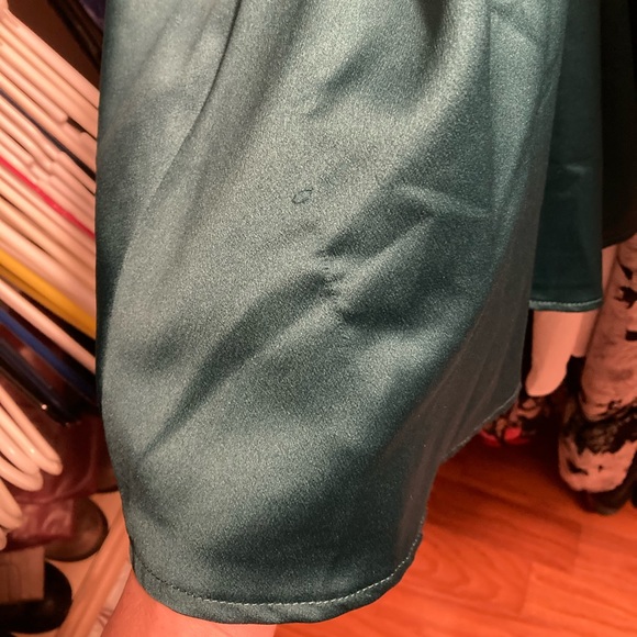 Lulu’s Emerald/Teal skater dress Small - Picture 9 of 9